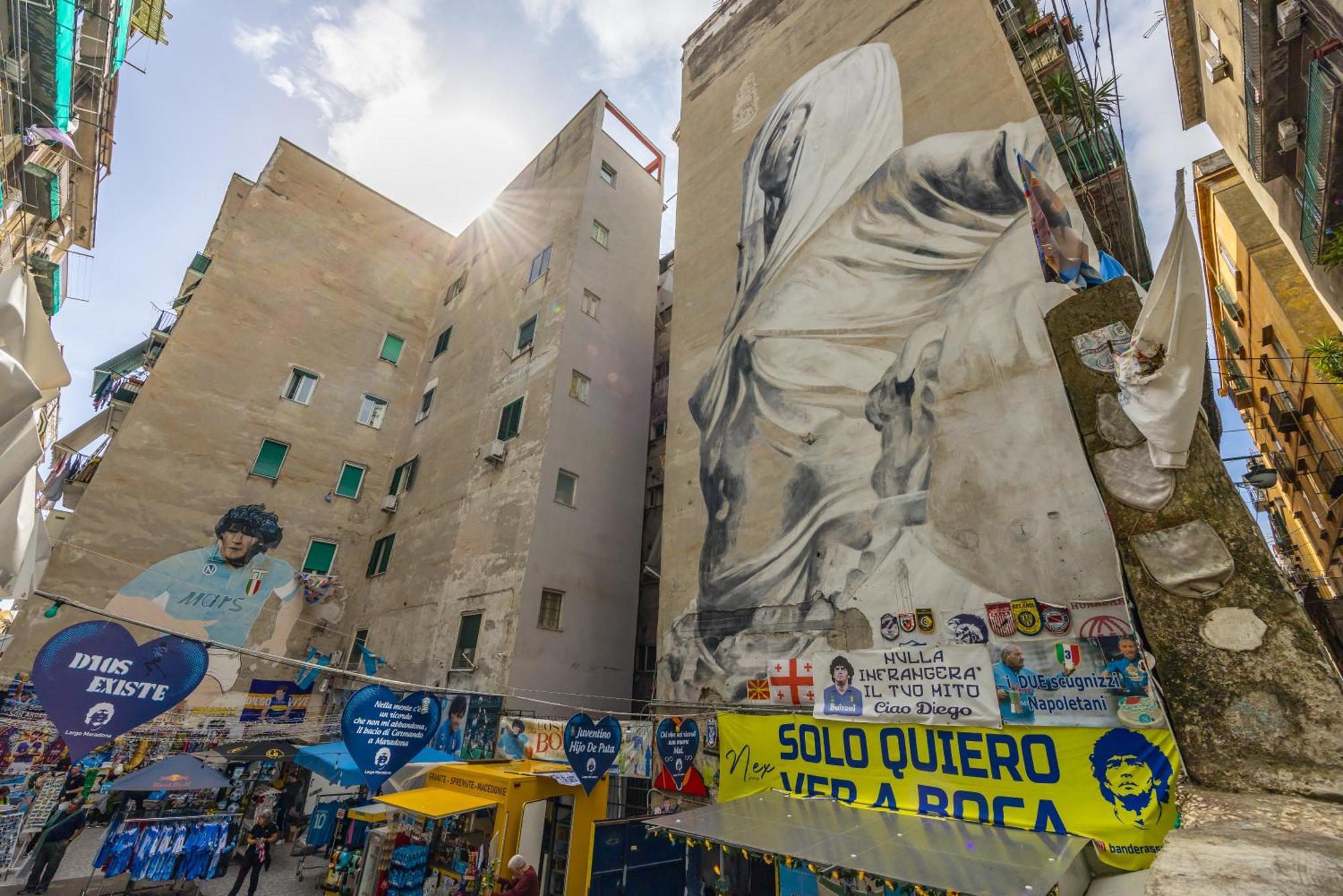 Dcr House Murales 那不勒斯 外观 照片